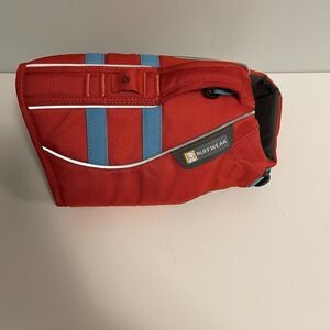 RuffWear Float Coat K9 Dog Life Jacket Vest Flotation Device w/Handle Red Sz XS